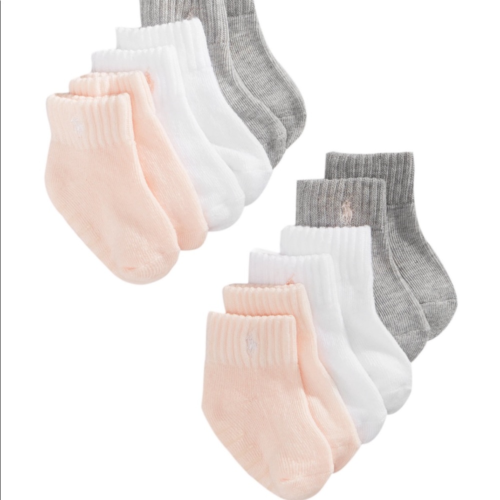 Ralph Lauren baby girl socks